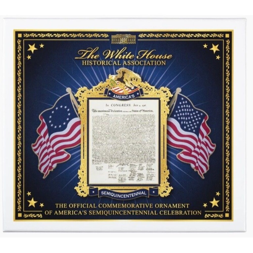 Official Commemorative Ornament of America’s 250th Anniversary 2026 White House
